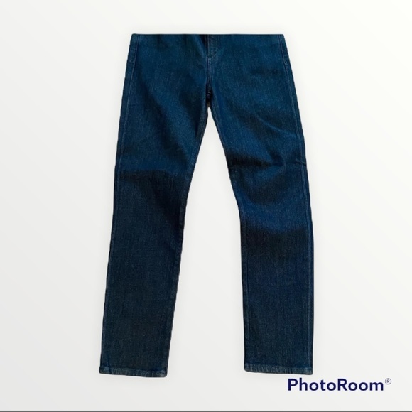 NWT GOLDSIGN x REVOLVE Semi Fit High Rise Slim Straight Jean, Size 24 - Picture 11 of 13